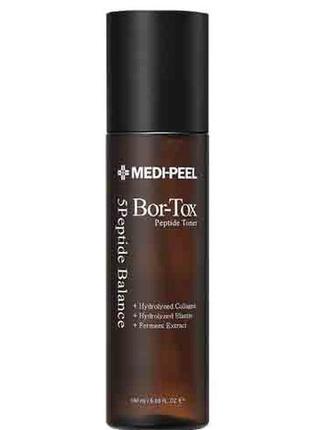 Антивозрастной пептидный тонер medipeel bor-tox peptide toner 180ml1 фото