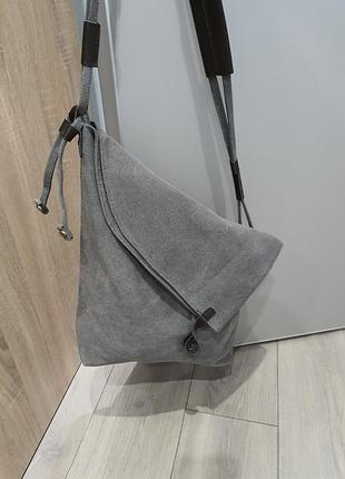 Жіноча сумка женская через плечо сумка конверт холщевая холст