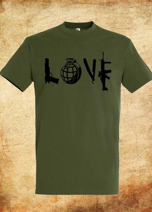 Футболка youstyle love 0324 s army