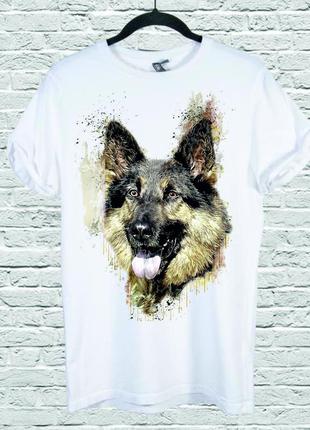 Футболка youstyle dog 0115 s white