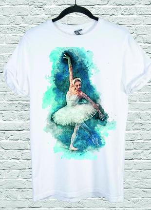 Футболка youstyle ballerina 0140 s white