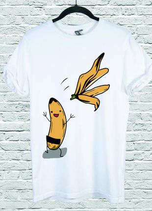 Футболка youstyle banana 0064 xl white