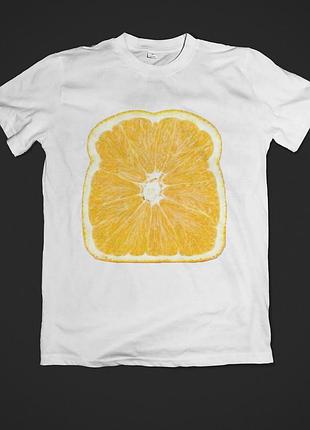 Футболка женская с принтом orange