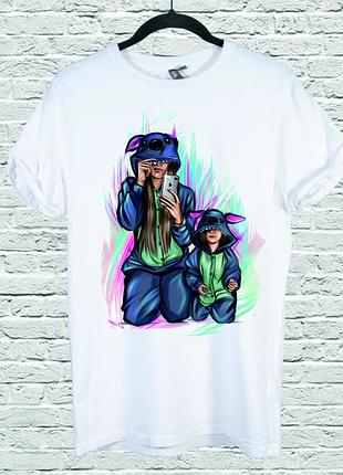Футболка youstyle mom daughter 0107 xl white