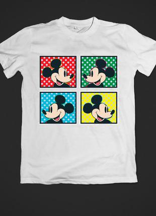 Футболка дитяча з принтом mickey mouse