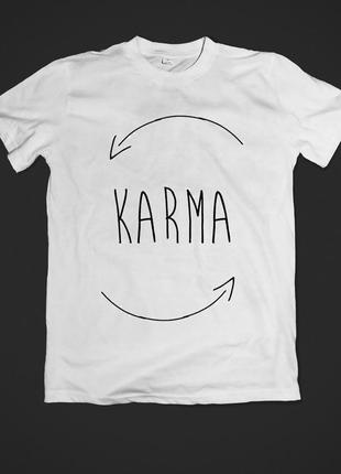 Футболка youstyle karma 0318 xl white