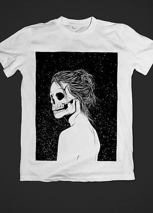 Футболка youstyle space 0349 xxl white