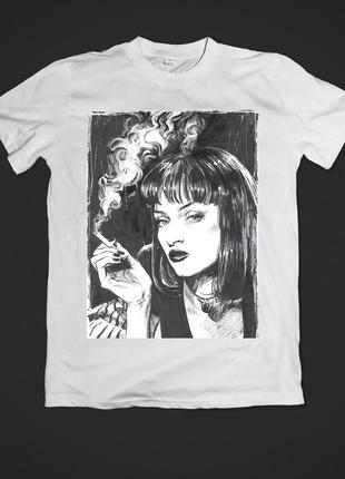 Футболка youstyle pulp fiction 0388 xs white