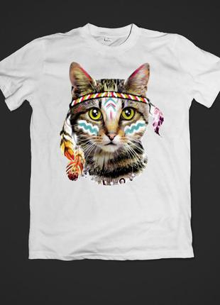 Футболка youstyle женская cat 0507 xl white