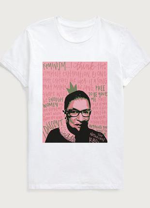 Футболка женская с принтом rbg_pink