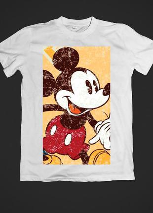 Футболка мужская с принтом mickey