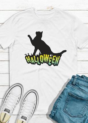 Футболка женская с принтом хэллоуин