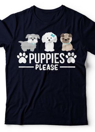 Футболка женская с принтом собаки dogs