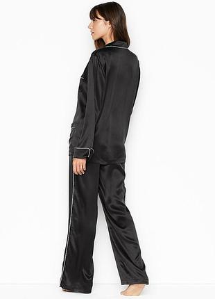 Шелковая пижама victoria’s secret modal long pj set