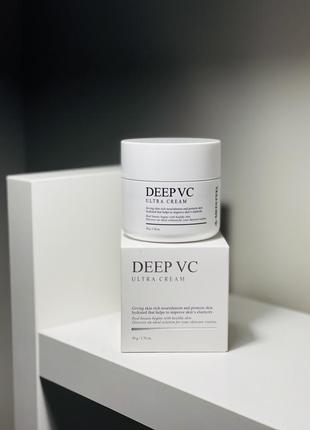 Питательный витаминный крем для сияния кожи medi-peel dr.deep vc ultra cream4 фото