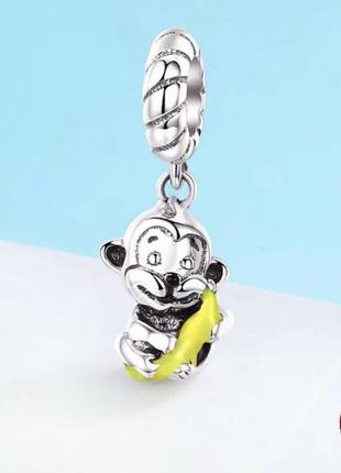 Серебряный шарм на браслет