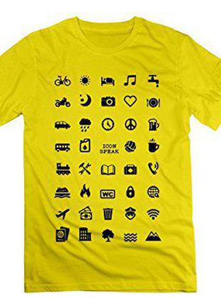 Футболка с принтом iconspeak