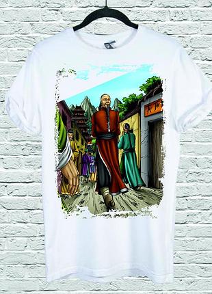 Футболка с принтом walking