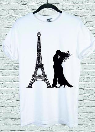 Футболка youstyle paris-art 0124 s white