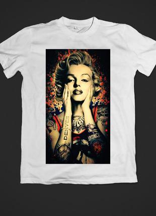 Футболка youstyle monroe 0346 xxl white