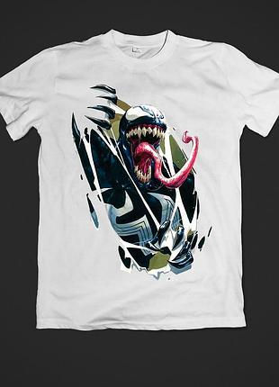 Футболка youstyle venom 0366 m white