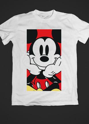 Футболка мужская с принтом mickey