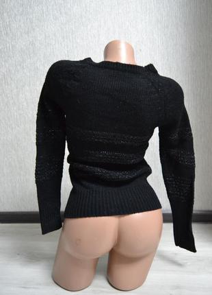 Черная кофточка свитер2 фото