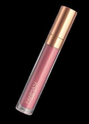 Блеск для губ farmasi nude for all lip gloss 06 лепестки розы make up farmasi