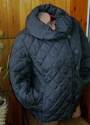 Стильный стеганый тренч куртка пальто пуховик3 фото