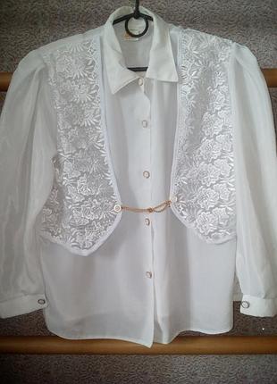 Блузочка белая