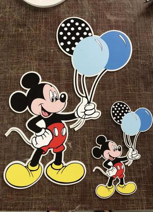 Комплект фігура mickey mouse з кульками