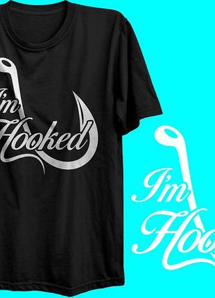 Футболка мужская с принтом рыбалка fishing