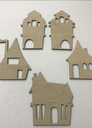 Декоративные фигурки домиков