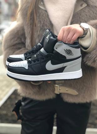 Зимові кросівки з хутром jordan