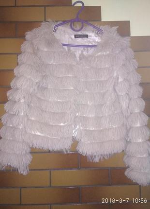 Пыджак накидка кардаган мерехтливої кольору-s - nicholas reid