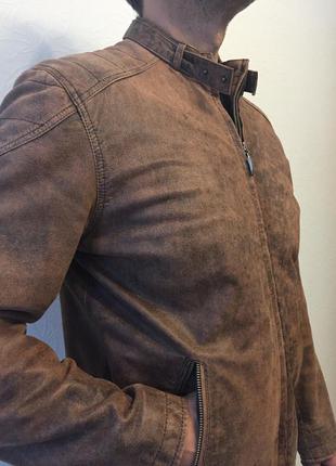 Натуральная кожаная куртка helium