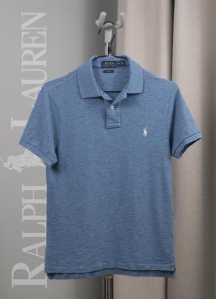 Футболка поло polo ralph lauren мужская хлопковая рубашка тенниска s