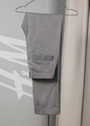Повседневные брюки h&m чино чиносы мужские шерстяные штаны классические