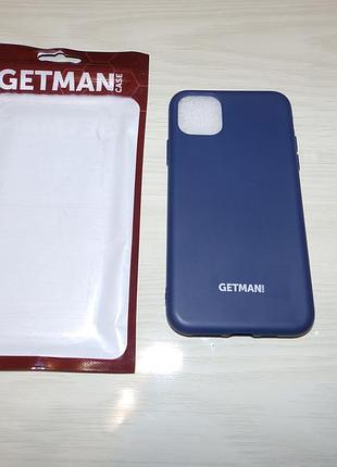 Чехол silicone case getman for magnet для apple iphone 11 pro max (6.5")