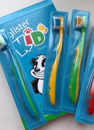Набор 4 шт glister kids зубная щетка для детей amway амвей эмвей эмвей