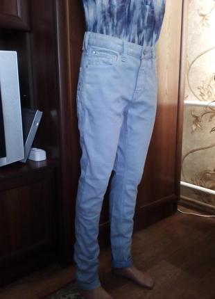 Джинсы scotch&soda, размер 29, высокая посадка