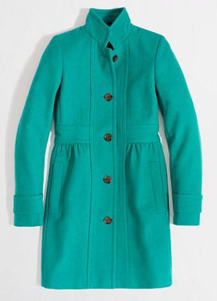 Трендовое пальто j. crew factory coat, л-хл новое шерсть