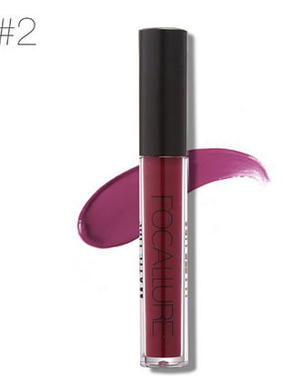 Матовая стойкая помада focallure №02