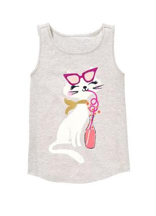 Майка soda kitty gymboree