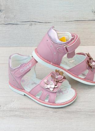 Босоніжки для дівчинки. натуральна шкіра