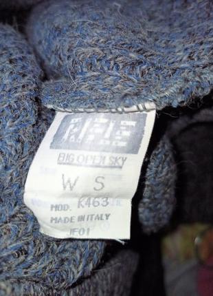 Меланжевый свитер вышиванка,в составе альпака,52-56р.,rifle6 фото