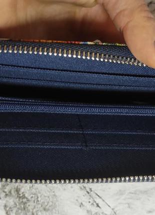 Кошелек гаманець принт париж текстиль3 фото