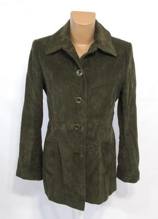 Куртка вельветовая m&s, 12 (40), коричневая, отл сост!1 фото