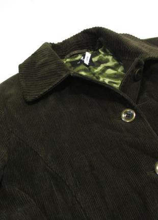 Куртка вельветовая m&s, 12 (40), коричневая, отл сост!4 фото
