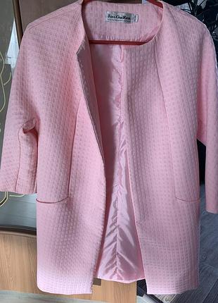 Демисезонное  пальто, кардиган